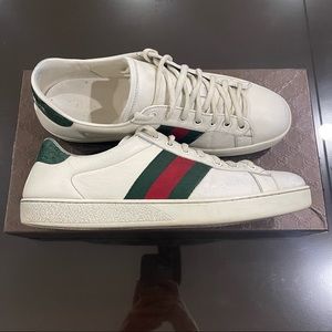 Gucci Ace Leather Sneaker